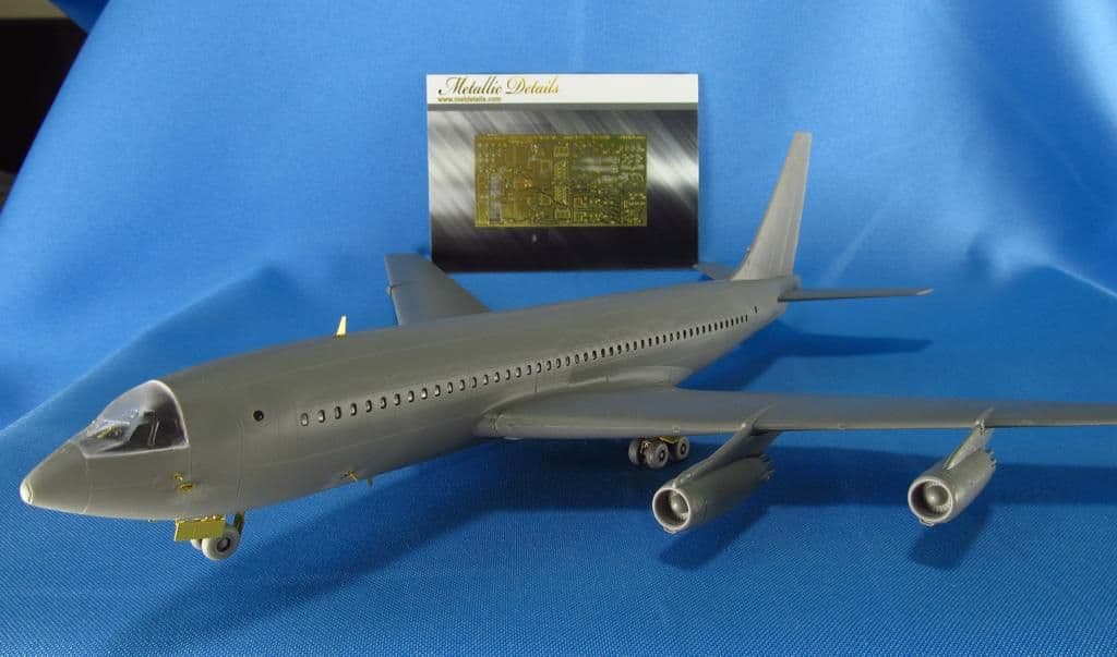 Detailing set for aircraft model Airbus A319  1/144 Metallic Details 14401